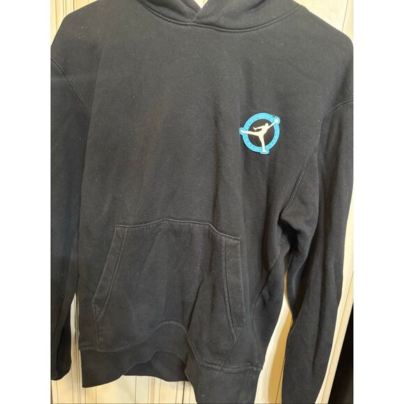 Nike Air Jordan Men's MJ Flight MVP OK Graphic Fleece Hoodie Black XS - Picture 6 of 9